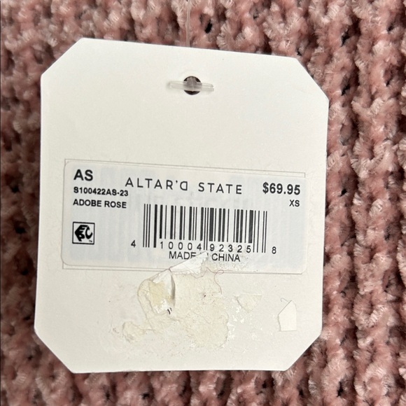 Altar'd State Mauve Knit Sweater - Picture 4 of 8